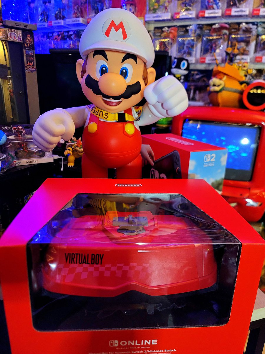 ElHunterVG's tweet photo. https://t.co/hXyxBHXzXg
EN VIVO 🔴. IT'S HERE! NOS LLEGA EL VIRTUAL BOY en Adiciones a la Colección! #nintendoswitch2 #virtualboy #vr32 #Nvivo
El Hunter ✌️🐸🍒🍄🌶🎁🚨⏰️🍌 https://t.co/L4CcH7ZaXH