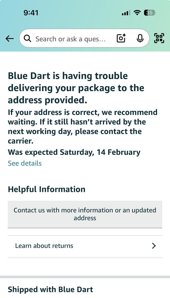 ranjishks's tweet photo. What a pathetic support from @amazonIN @ZociVoci and @BlueDartCares item ordered on 11th feb , promised to deliver by 14th. Nobody knows where the part is https://t.co/I3fEGwvMZc
