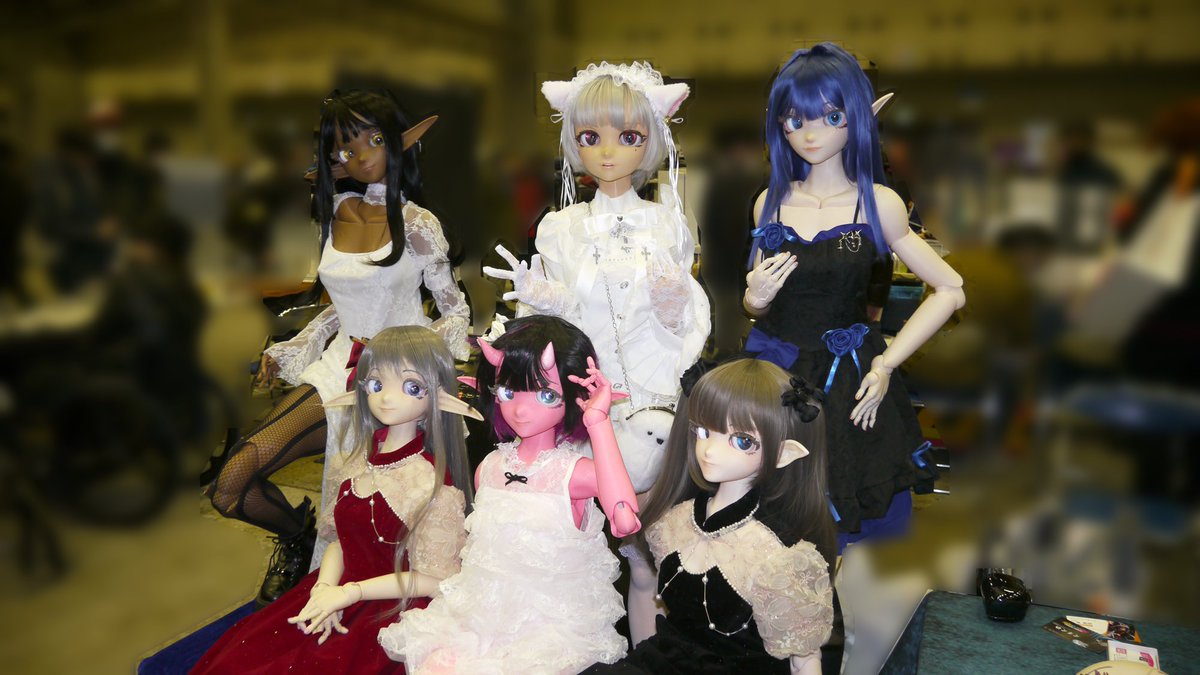 WF2026冬で、Garage299様（<a href="/hamcat_mqq/">はむ猫</a> サイト：stareclipse299.com）へ参りました。

幻想夢乙女は、3Dプリンター（FDM-熱溶解積層法式）を主体に創造されています。FDMにちなんで『Fantasy Dream Maiden（幻想夢乙女）』と名付けられています。

ブースには『TYPE-S