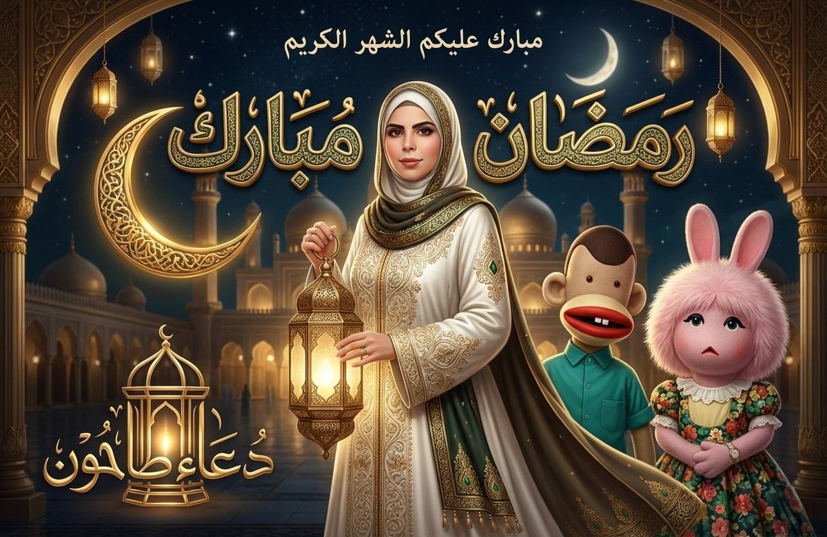 مباركٌ عليكم الشهرُ الكريم.الحمدُ لله الذي بلّغنا مآذنَه بتمامِ العافية، ونسألهُ أن يرزقنا فيه النية الصافية. اللهم اجعلنا من أهلِ الصيامِ والقيام، وبلّغنا في رحابهِ غايةَ المرام. أعنّا يا ربنا على شكركَ وذكرك، واكتبنا من الفائزين بعفوك وبرّك، وتقبل منا صالح الأعمال. #رمضان_مبارك