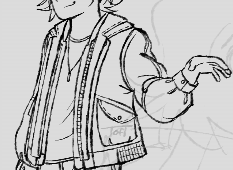 trying to be more intentional w my line art🫡

[#wipart #art]