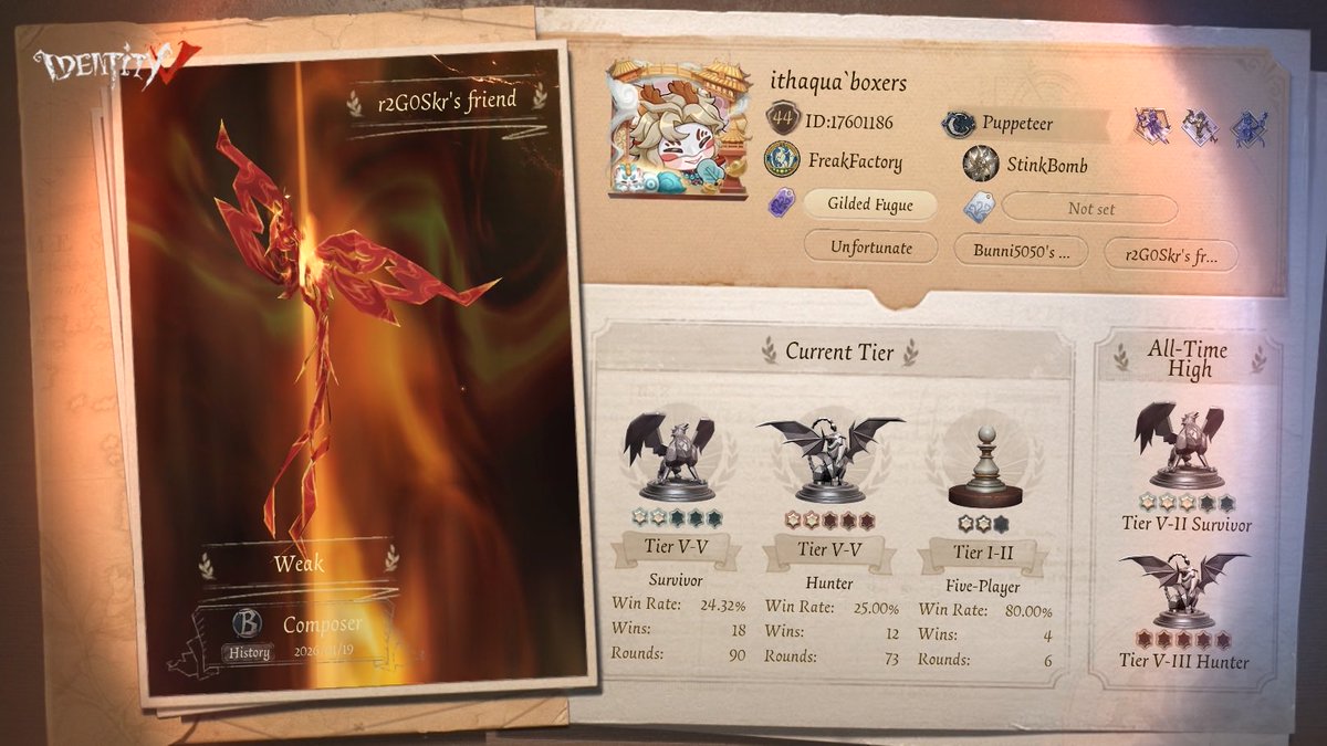 I'm playing Identity V. Fancy a game?