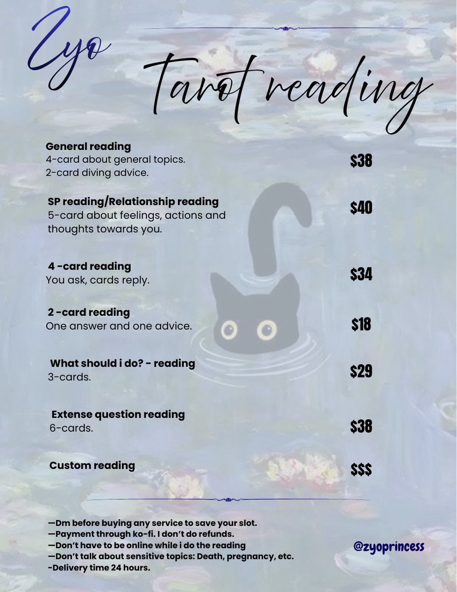 Zyo | Dm for Tarot ✧ tweet media