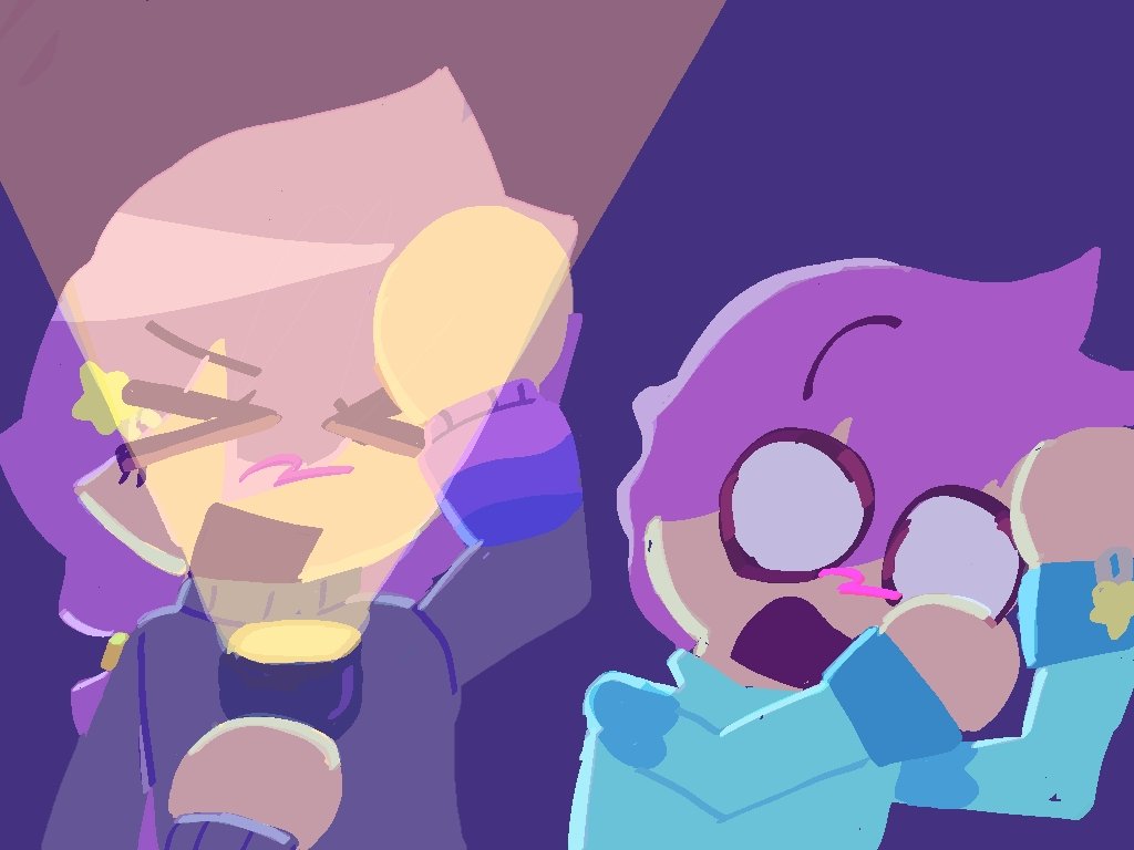 I redrew an old artwork I made last year with some random OC's!!