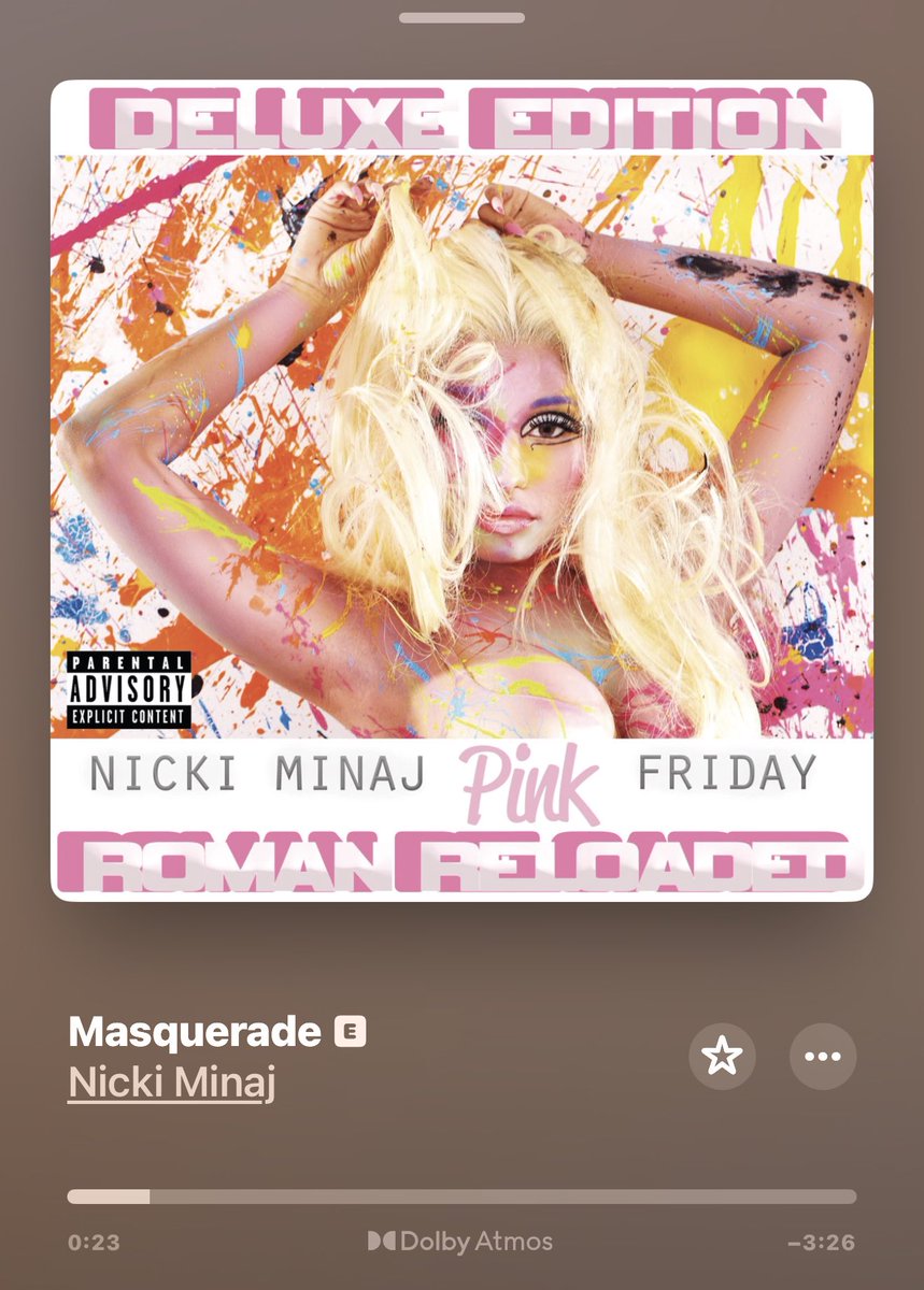 MeeqMinaj's tweet image. This album is so nostalgic ✨🩷#PinkFridayRomanReloaded