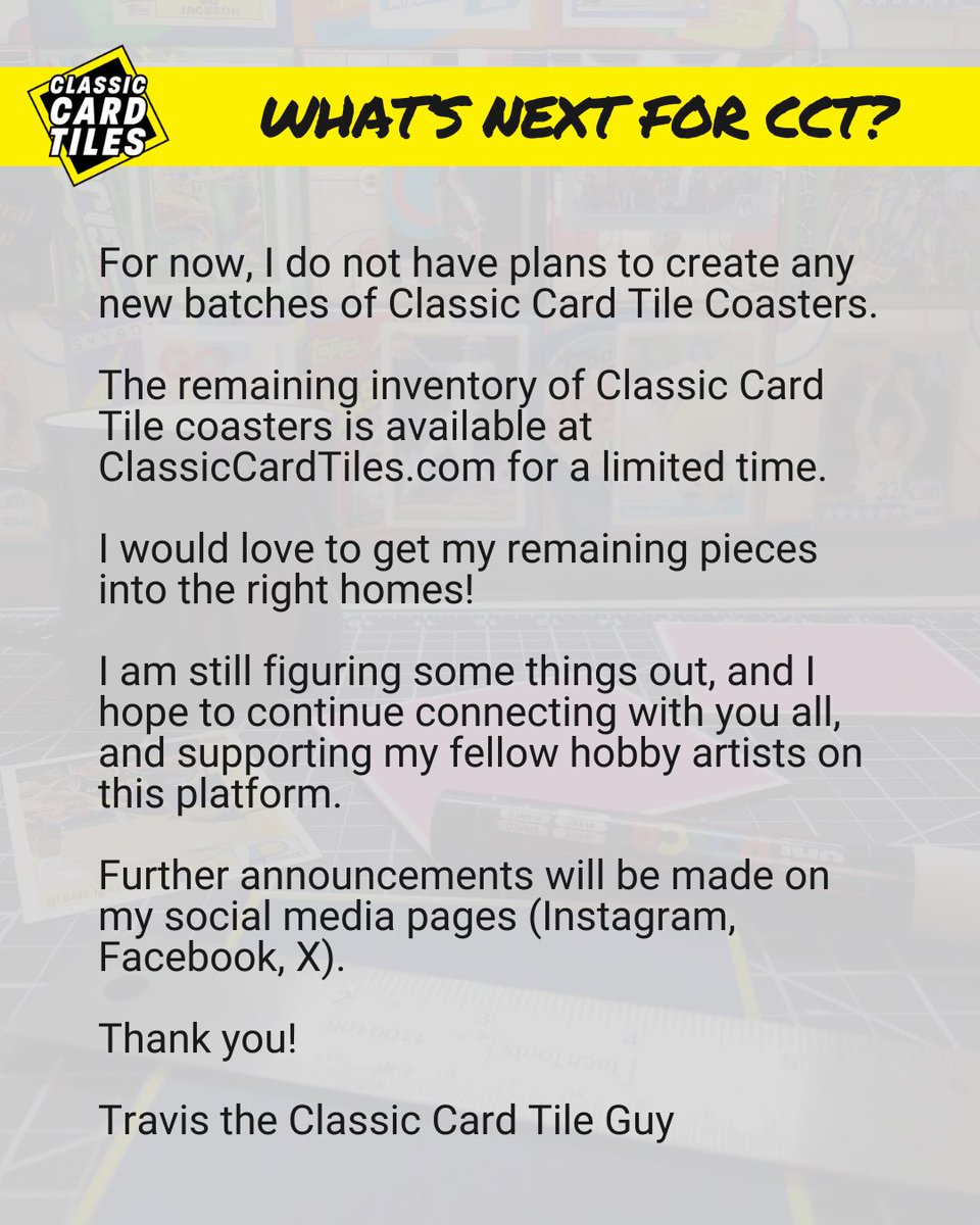 Travis the Classic Card Tile Guy tweet media