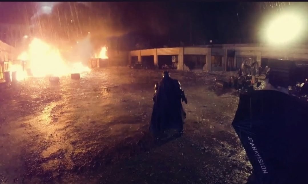 New angle of the recent shot released by <a href="/ZackSnyder/">Zack Snyder</a> of Batman from <a href="/BatmanvSuperman/">Batman v Superman</a>

This image courtesy of <a href="/larryfong/">Larry Fong ASC</a> from his Instagram account

#SnyderVerse