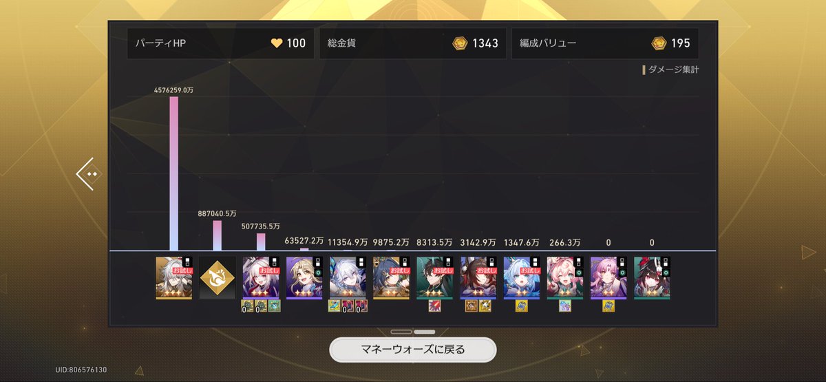 ofukoooo's tweet photo. マネーウォーズ30ボスの体力600億あるんだけどやばすぎないか https://t.co/zROr13Siow