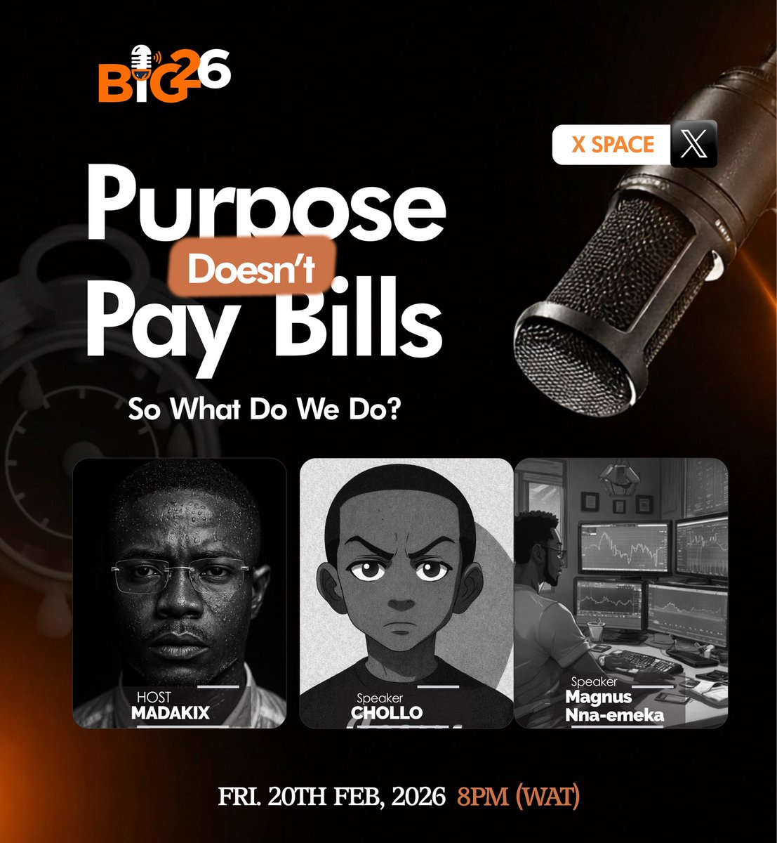 We are often told to go after purpose, find purpose, and do what we love,  but it doesn’t pay the bills at first… so what do we do?

Some would say get a paying job. But at the end of the day, the system takes all your time, and you end up not doing what you love. In time, you