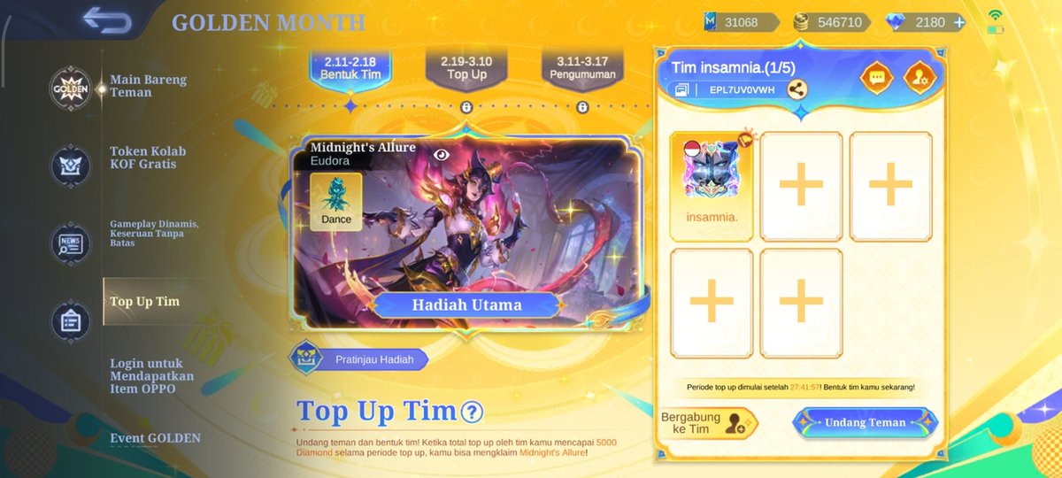 Mobile Legends Menfess tweet media