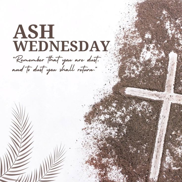Happy Ash Wednesday to my fellow Catholics. May this season of lent draw us closer to God and uplift our faith in him. May it bring us peace, hope, love and renewal. Have a blessed lenten journey.