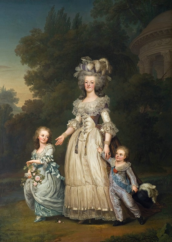 FamousArtVibes's tweet image. #Queen Marie #Antoinette Of #France And Two Of Her #Children Walking In The #Park Of Trianon
Adolf Ulrik Wertmüller (#Swedish, 1751 – 1811)