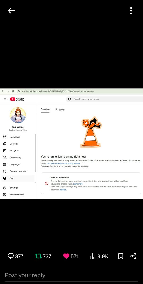 shadow manhwa recap tweet media