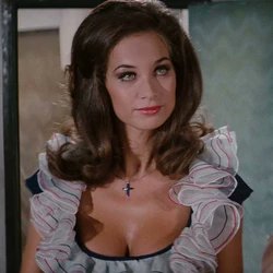 Feb 18: Never Say Never Again (1983)
The role of the Woman in the Bahamas was played by Valerie Leon, who may look familiar...she was the receptionist at the hotel in Sardinia in "The Spy Who Loved Me!"
