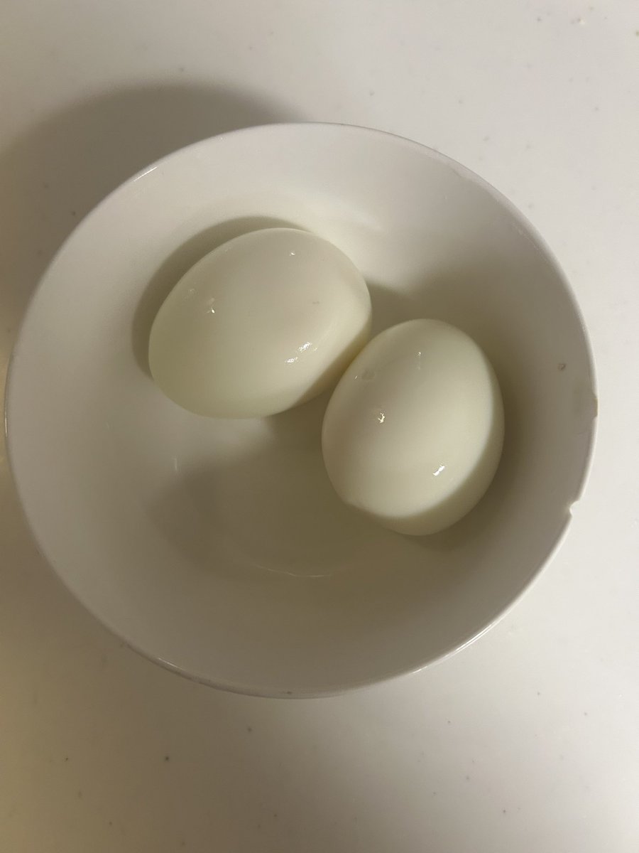 tk_ty1's tweet image. この俺がゆで卵を作ることに成功した。