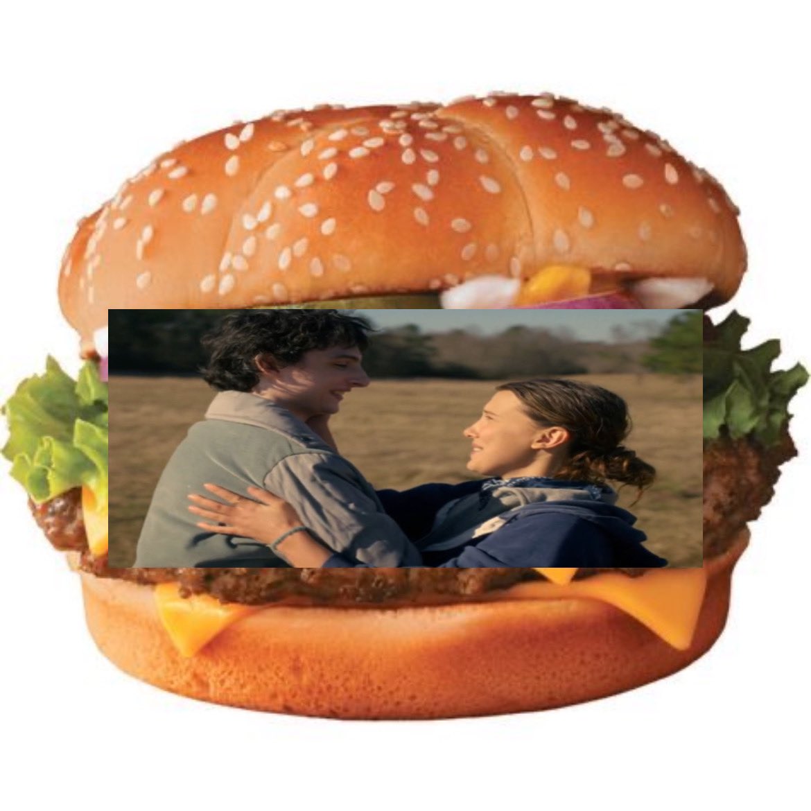 vampypaladin's tweet photo. whopper has gone international!!! guys share the mileven whopper agenda! whopper nation welcomes all with love and open arms 💗 i created the whopper burger image #whoppergate SPREAD THE BURGER!!! https://t.co/MdcS40ofD2