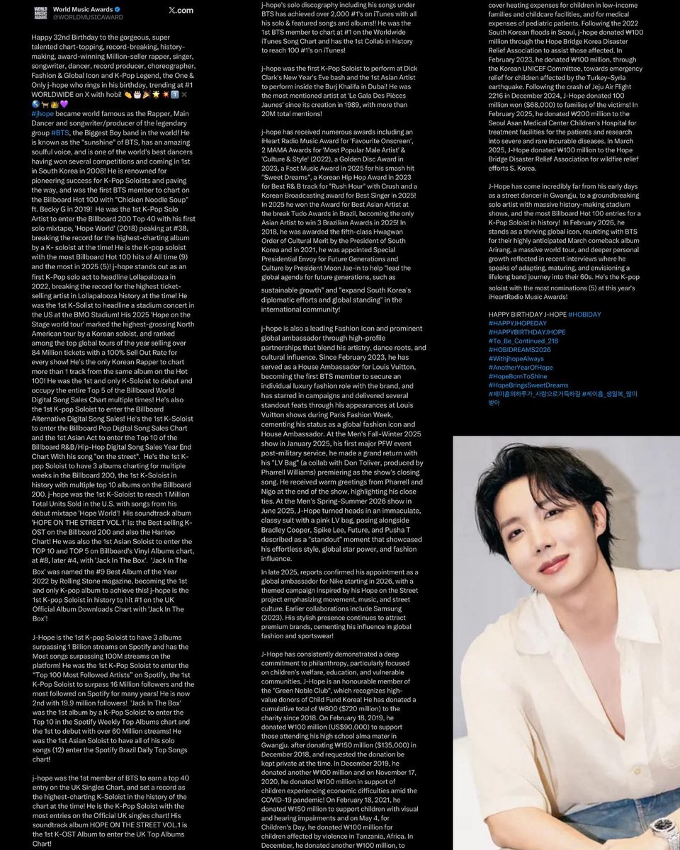 อันนี้อวยพรวันเกิด หรือเล่าชีวประวัติ อาร์มี่ยังอายอะ เริ่ดเกิ้น World Music Awards​ 55555555​55555555​55555555​55555555​55555555