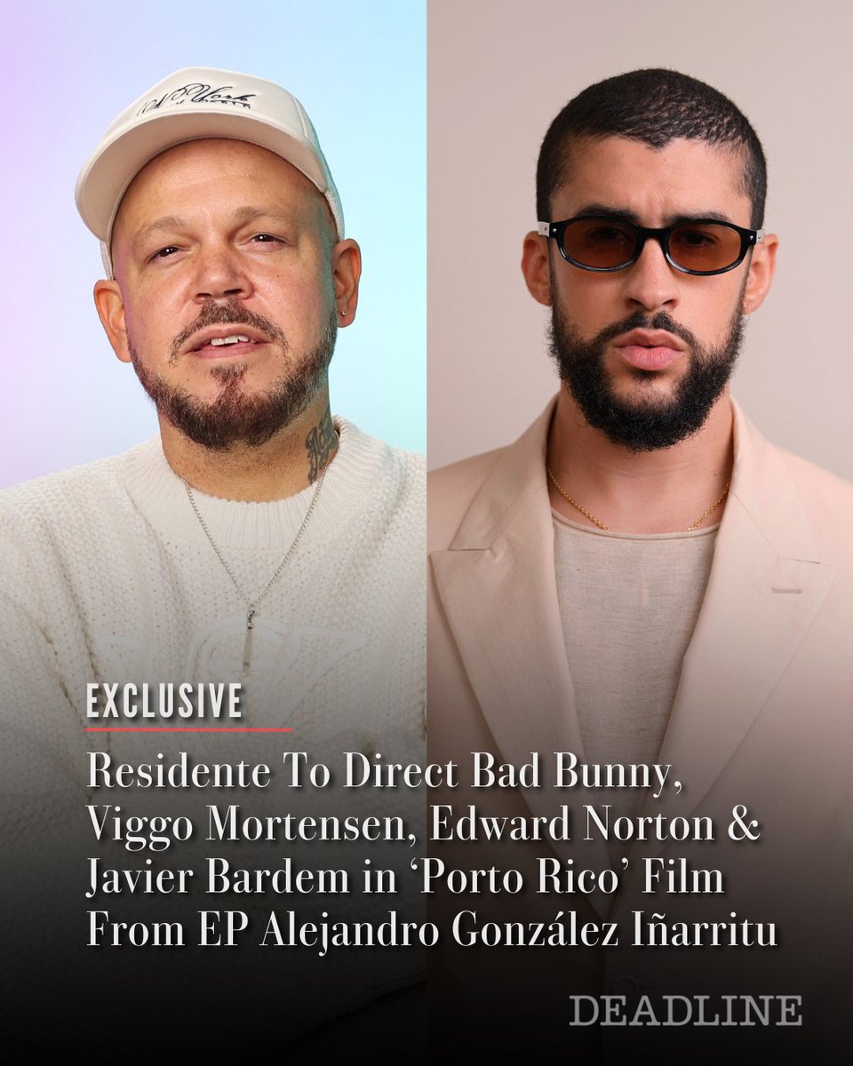 EXCLUSIVE: Multihyphenate and 34-time Grammy and Latin Grammy Award winner René “Residente” Pérez Joglar has set his feature directorial debut with a love letter to his native island of Puerto Rico.

The film titled ‘Porto Rico’ is an epic Caribbean western and historical drama