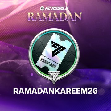 🚨 New Redeem Code 🚨

➡️ Code: RAMADANKAREEM26

➡️ Website: redeem.fcm.ea.com