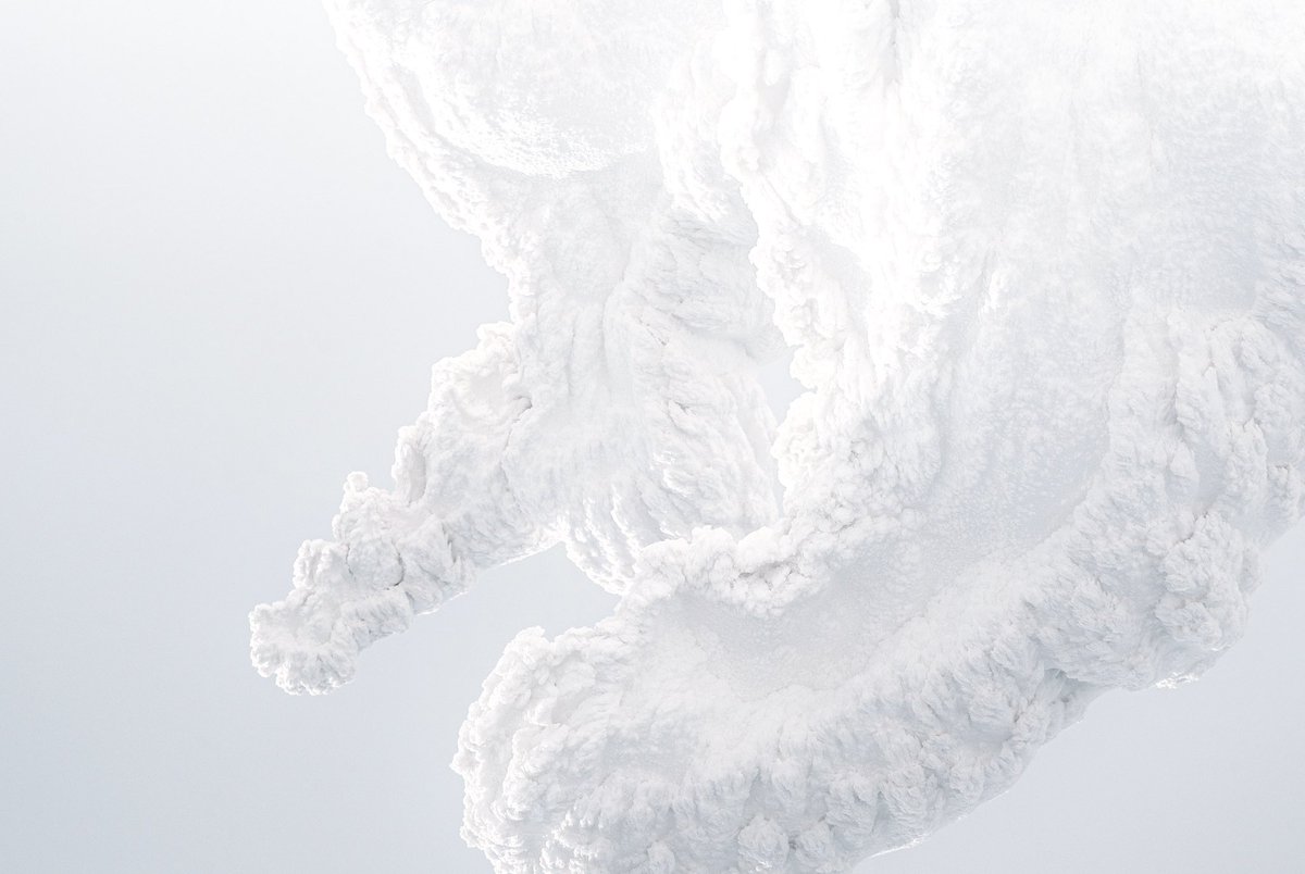 KensakuSEKI's tweet photo. 山形県・蔵王、地蔵岳で見つけた模様。
2026.2.14
#蔵王
#樹氷
#snowmonster https://t.co/7K9NX2dK7z