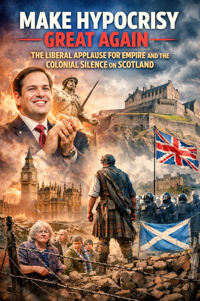 Make Hypocrisy Great Again: The Liberal Applause for Empire and the Colonial Silence on Scotland

Is Hassan's critique of empire meant to be universal in application, or does it stop short at the constitutional boundaries of colonial England? In rightly condemning colonialism