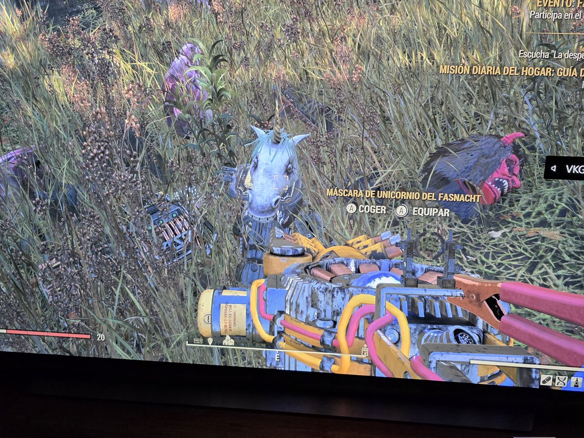 albertocardozo's tweet photo. @bethesda @BethesdaSupport 
#Fallout76 #fasnacht https://t.co/Bfk9KItJBv
