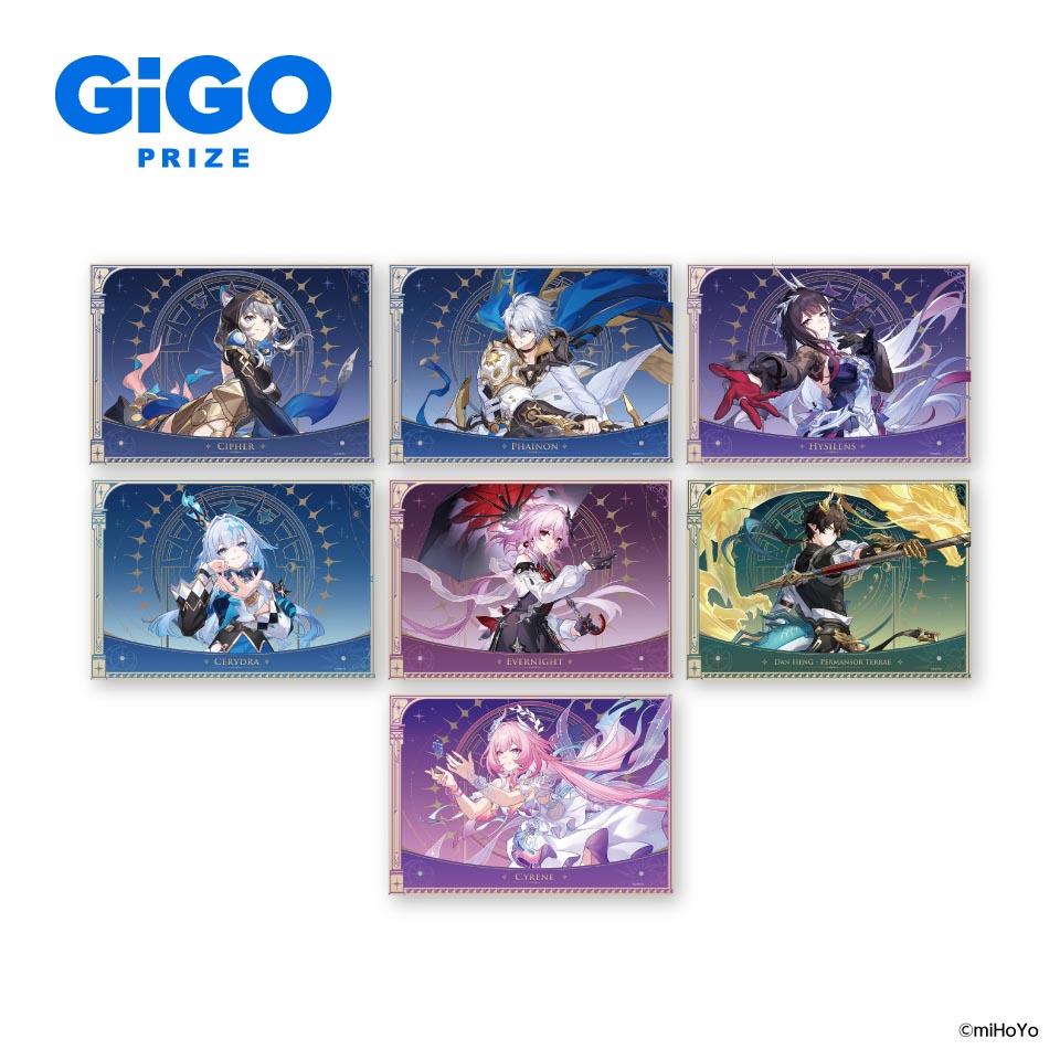 スターレイル アクリルボード 全7種 🌟新景品登場中🌟 【崩壊：スターレイル アクリルボードVOL.2～GiGO