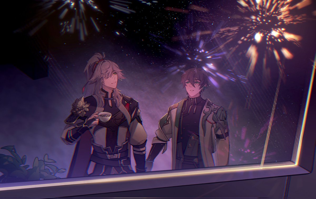 #hengjing #恒景 
#danheng #jingyuan 
 New year, new beginnings🎆.