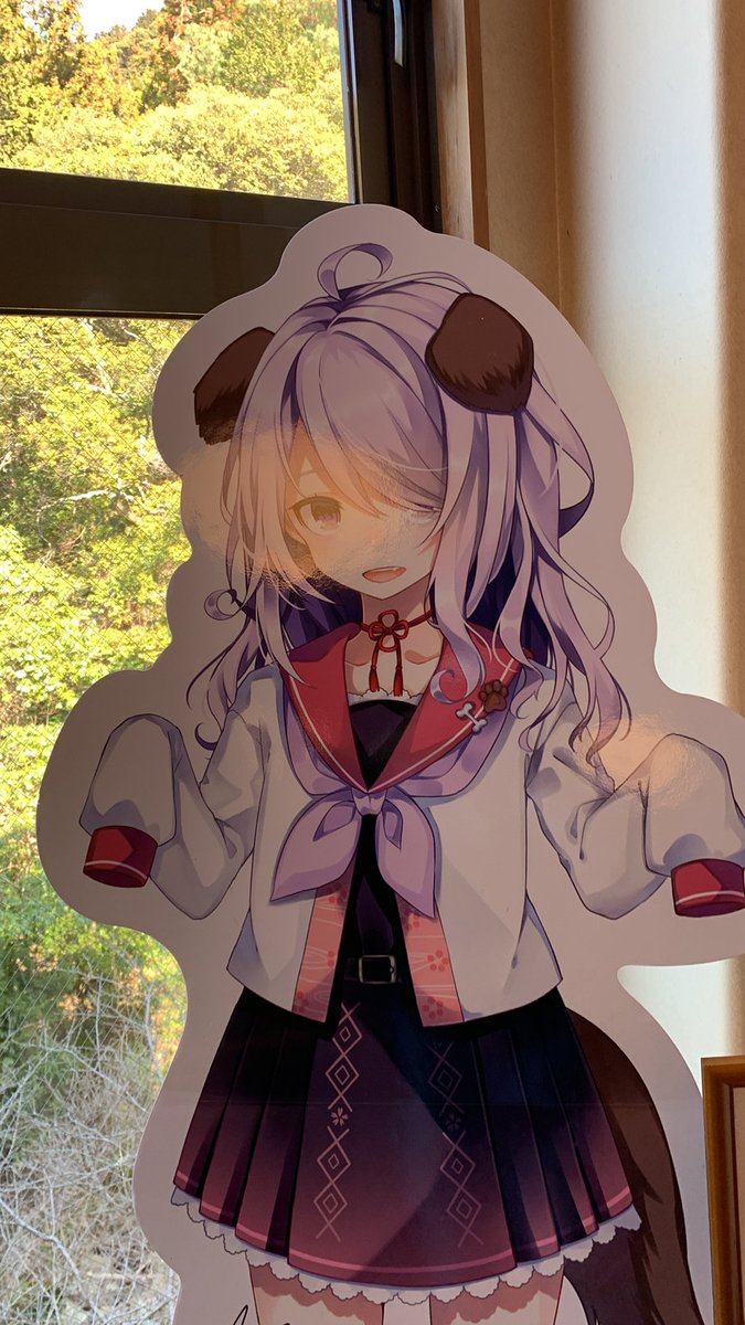 勢いで犬鳴山温泉♨️不動館にきました♨️ 温泉むすめ♨️犬鳴山命