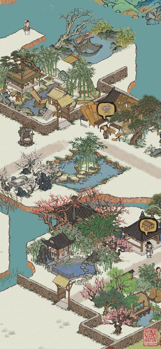 moondeity's tweet photo. 江南山水美如畫，同遊#江南百景圖 。下載遊戲：https://t.co/gW5wAxuvhR https://t.co/HvaNleE8H6
