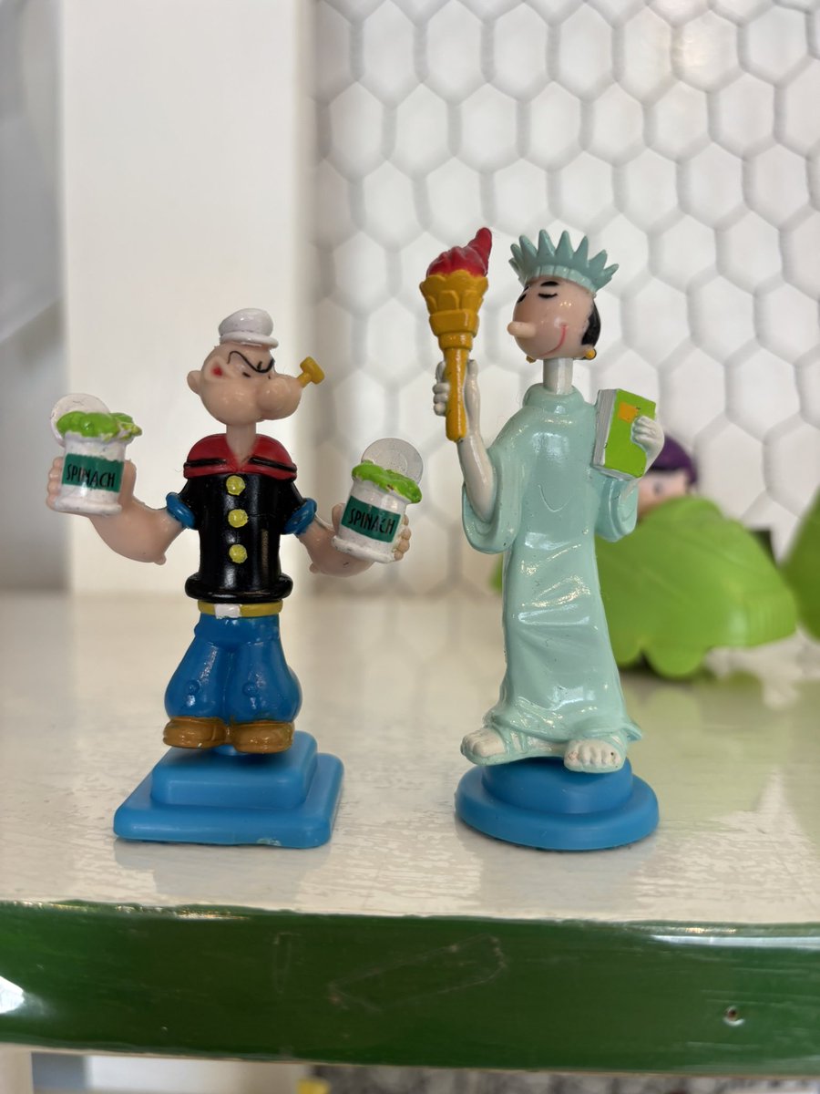 POPEYE PVCスタンプフィギュア セットで1800円 もりもりほうれん草の