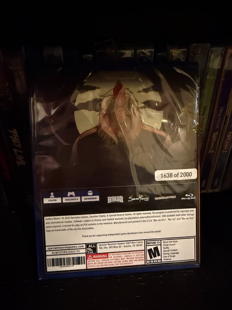 PS4 Giveaway 

Hotline Miami 1638 out of 2000

Follow, like, retweet and comment to enter! 

Winner chosen February 27th!