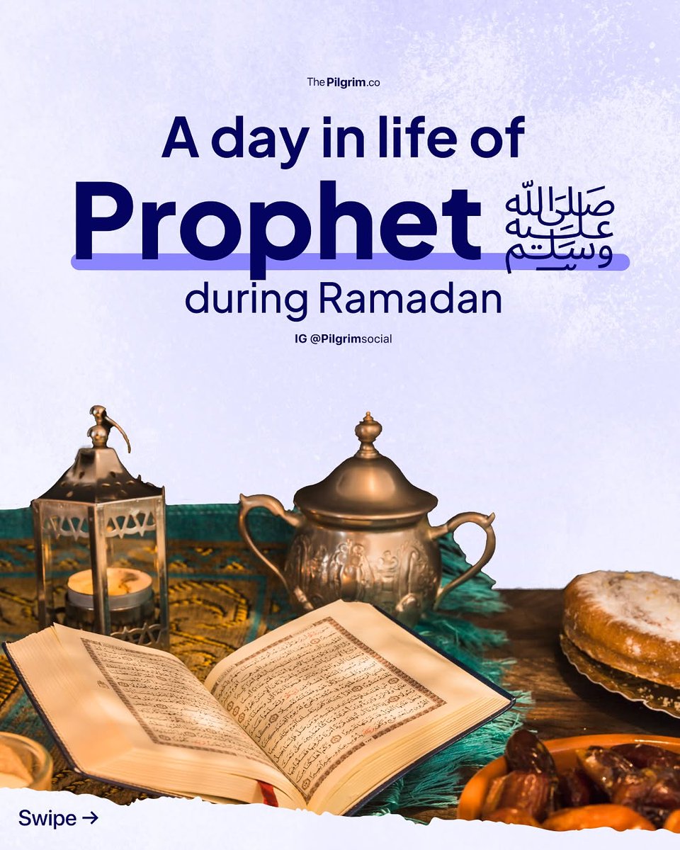 salahudeen33's tweet photo. A day in the life of Prophet (ﷺ) during Ramadan 🌙

THREAD https://t.co/jaGdYS2lTC