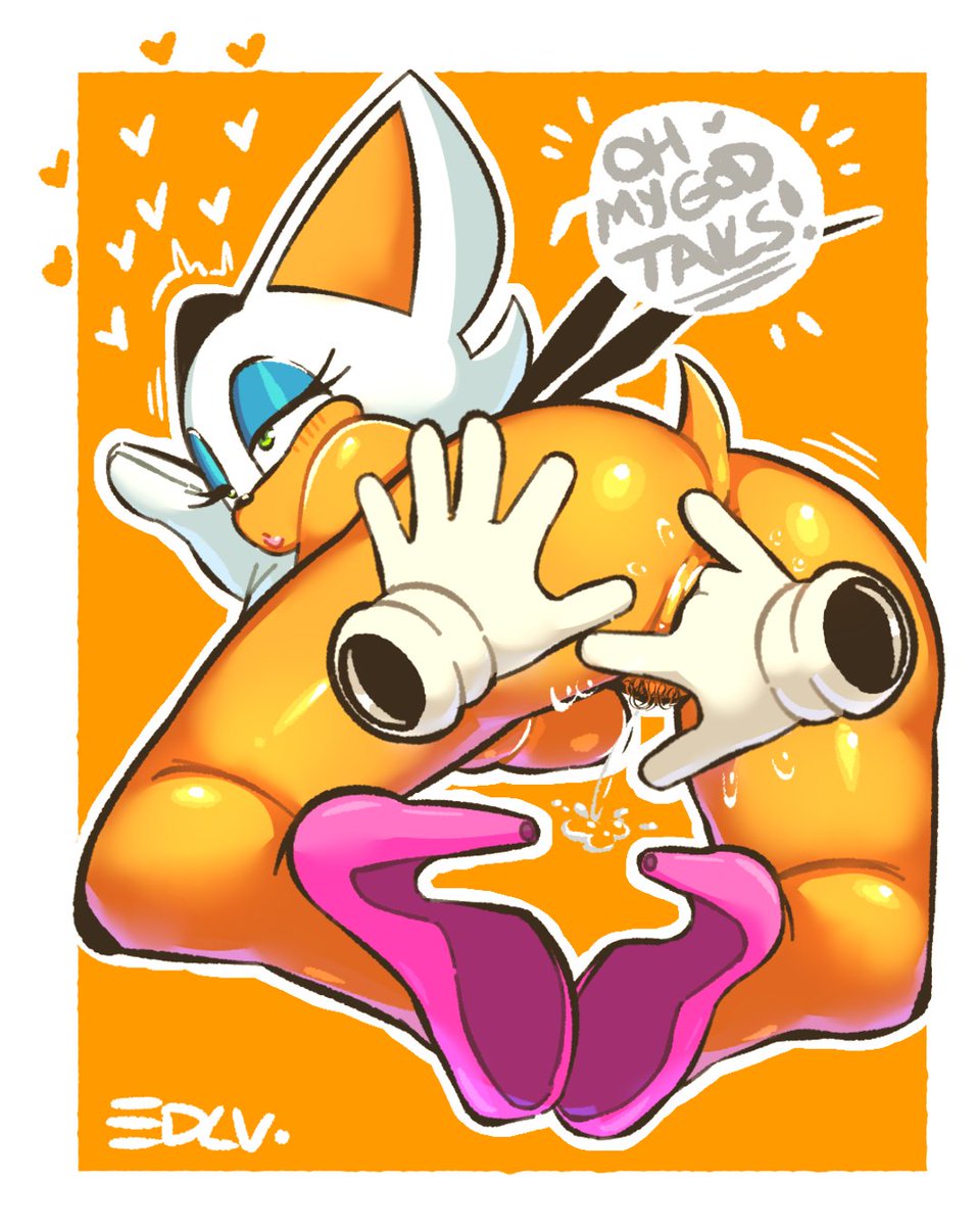 💜🦇:¡Oh Dios mío, colas!~