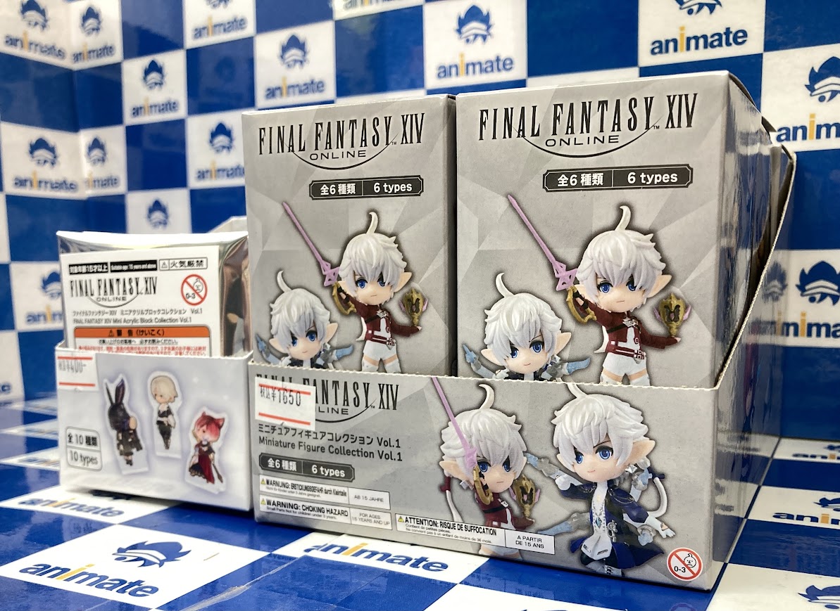 グッズ入荷情報】 「ファイナルファンタジーXIV ミニアクリルブロック
