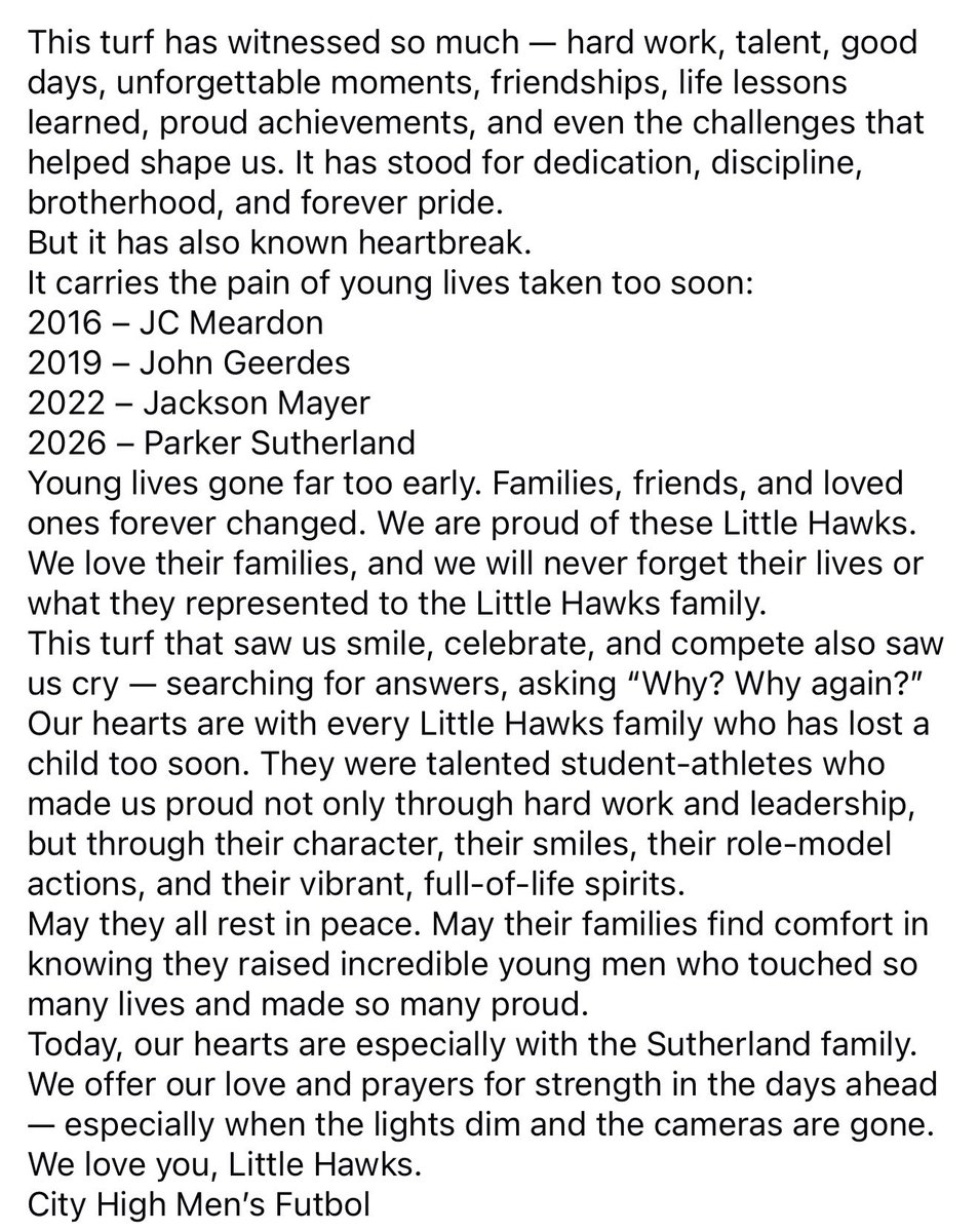 City High Men’s Futbol tweet media