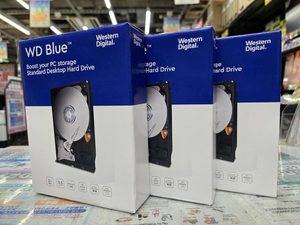 3F】～2/19(木)まで ストレージ平日特価、今週は2TB HDDをご用意しま