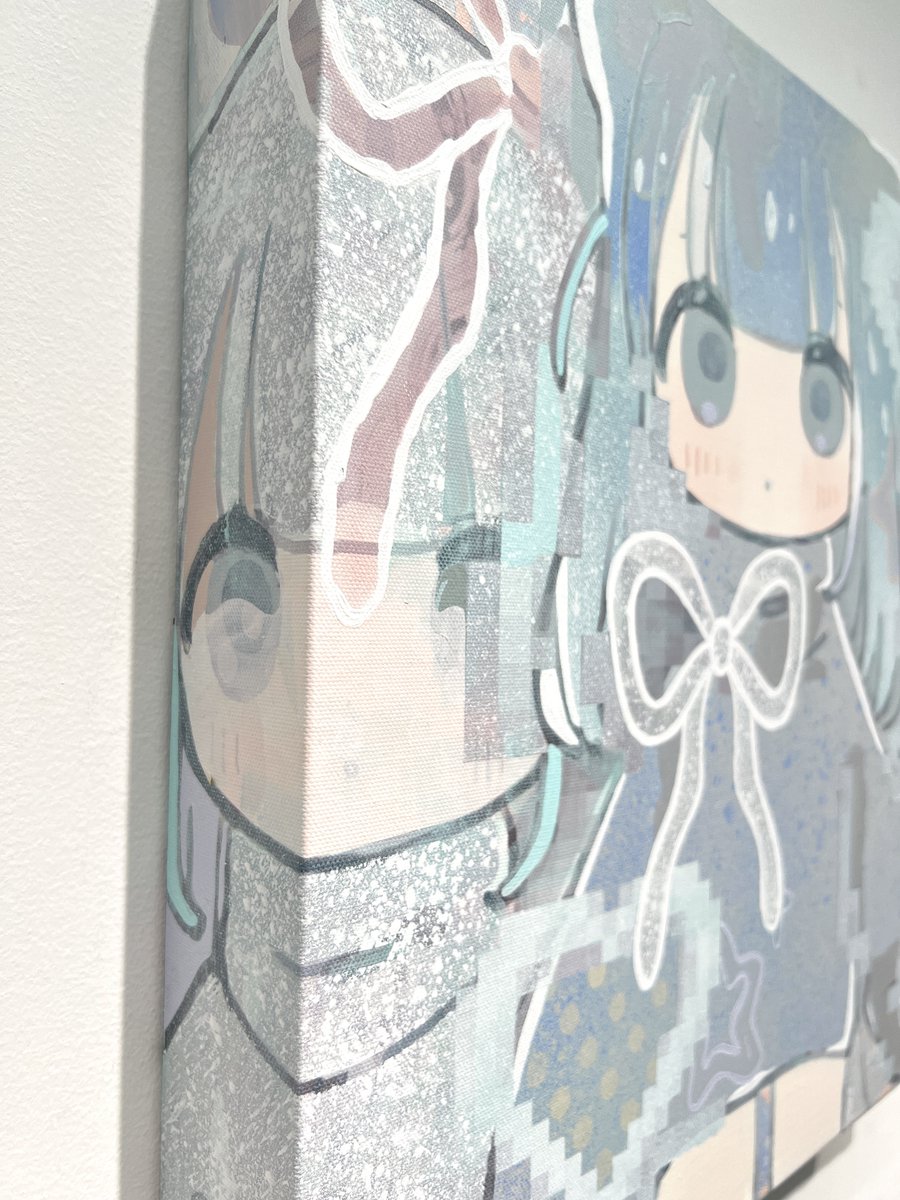 OMOTESANDO】 Portrait no.78 2026年 Acrylic on canvas 41×41×6.2