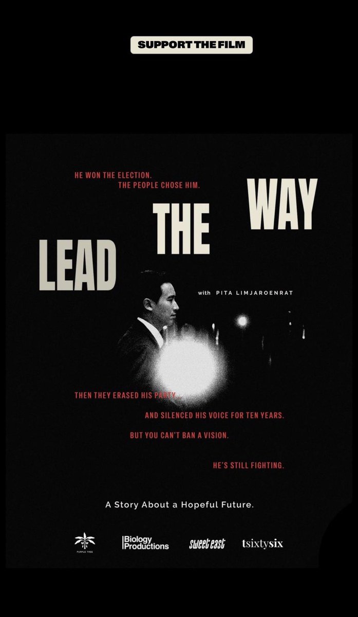 PressStops's tweet image. คำโปรยอย่างเท่ห์ “นี่ไม่ใช่เรื่องของความพ่ายแพ้ แต่คือเรื่องของความไม่ยอมแพ้ Lead the Way สะท้อนพลังความอดทนของผู้นำและการตื่นรู้ของคนรุ่นใหม่ในยุคที่การยอมแพ้ดูง่ายกว่าทีเคย”
#leadtheway 🎬
#timpitainboston ☃️❄️🦦