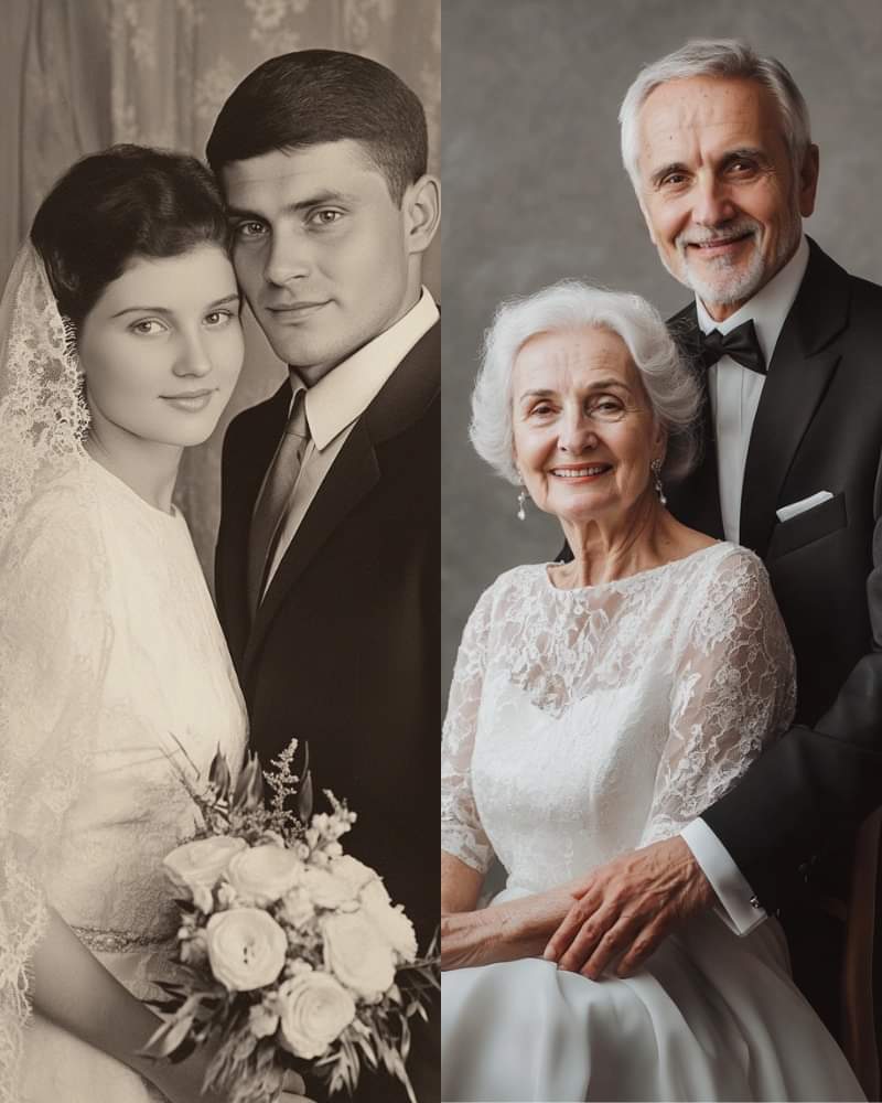 50 years - Golden Wedding, and they are still in love and beautiful 🥰🥰❤
Please don't pass by without giving them some love 🙏❤️