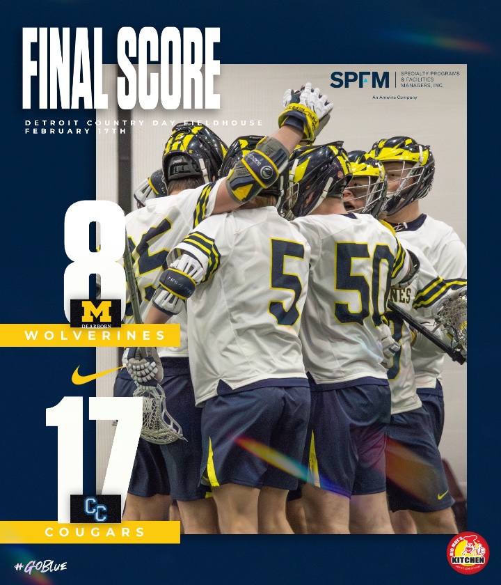 UM-Dearborn Lacrosse tweet media