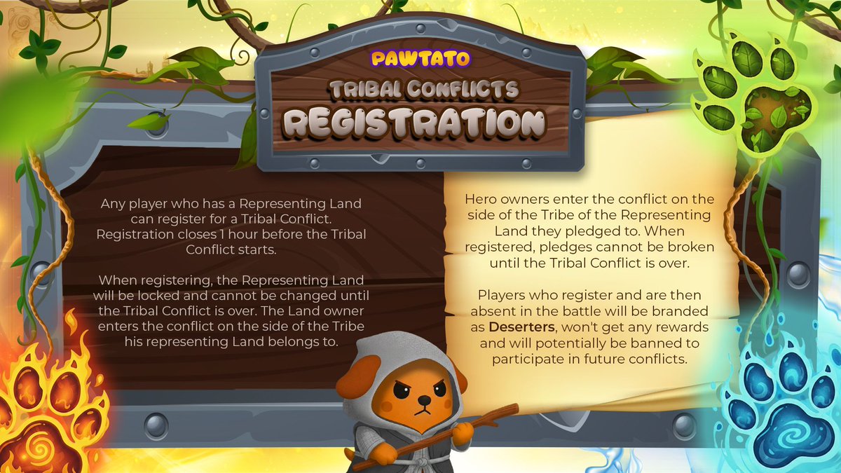 ⏳ 𝗟𝗮𝘀𝘁 𝟯 𝗗𝗮𝘆𝘀 𝘁𝗼 𝗥𝗲𝗴𝗶𝘀𝘁𝗲𝗿 𝗳𝗼𝗿 𝗧𝗿𝗶𝗯𝗮𝗹 𝗖𝗼𝗻𝗳𝗹𝗶𝗰𝘁𝘀!

If you haven’t registered yet, now’s the time to secure and represent your tribe in the upcoming battle.

⚠️ 𝗜𝗺𝗽𝗼𝗿𝘁𝗮𝗻𝘁: 𝗢𝗻𝗹𝘆 𝗿𝗲𝗴𝗶𝘀𝘁𝗲𝗿 𝗳𝗼𝗿 𝗮 𝗧𝗿𝗶𝗯𝗮𝗹