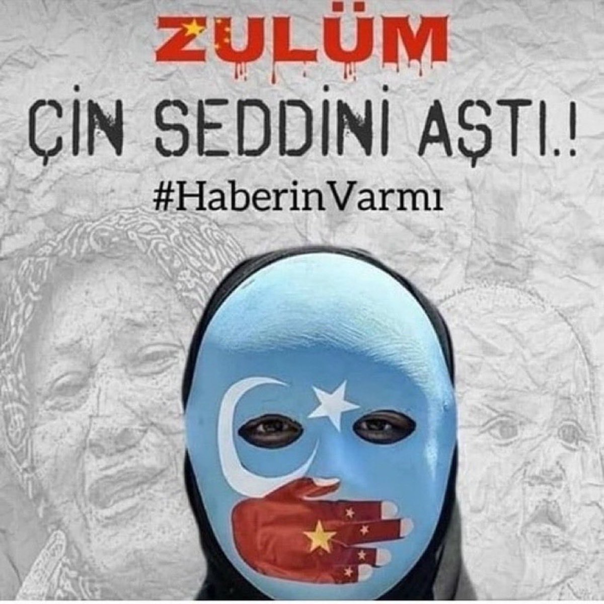 Ramazan'a 1 gün kaldı !!!

Çin işgali altındaki #DoğuTürkistan'da; oruç, iftar, sahur, teravih ve Kur'an hala yasak !!!

China-occupied in #Eastturkestan territories are still ban; fasting, iftar, suhoot, Tarawih and the reading Quran.

#doğutürkistandazulümvar <a href="/ChinaEmbTurkiye/">Çin Büyükelçiliği Ankara/中国驻土耳其使馆</a>