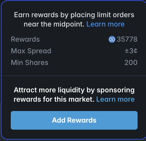 What a FAT misclick on <a href="/Polymarket/">Polymarket</a> 

or was this a sponsored promo for the new feature.