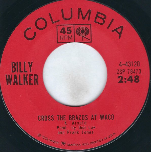 danopaquette's tweet photo. “Cross the Brazos at Waco” by Billy Walker was a US #2 country hit in 1964. ⭐️⭐️1/2 #billywalker 
#EveryHitSongEver https://t.co/njrap986pi