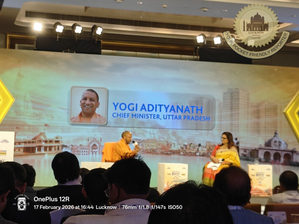 LEFLKO's tweet photo. Viksit Bharat Samriddh Uttar Pradesh Conclave 17 Nov 2026 at Taj Hotel Lucknow by Times Now &amp; UP Govt. Discussions covered tourism MSMEs healthcare &amp; growth roadmap.

🎥 Videos on Lucknow Event Friends YouTube. Stay connected more updates.

#ViksitBharat #UPConclave #LucknowEvent https://t.co/aCzDteKoro