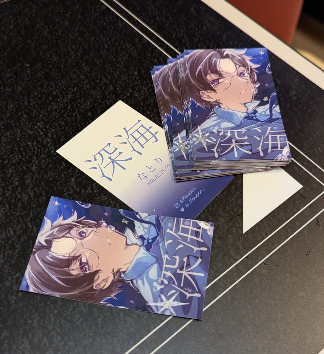 カードが作りました! 今グーズ買中そして後17:00?から無料配布します