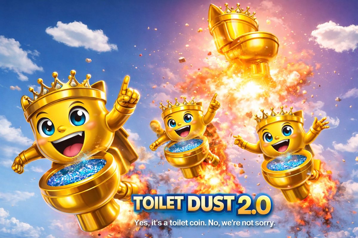 This is what real conviction looks like 😤🔥

Proven builders. Multi-eight-figure track records. No theory just receipts.

If you’re still sleeping after this announcement, that’s on you.
Toilet Dust 2.0 loading a whole new level 🚽🚀

Sorry Not Sorry.