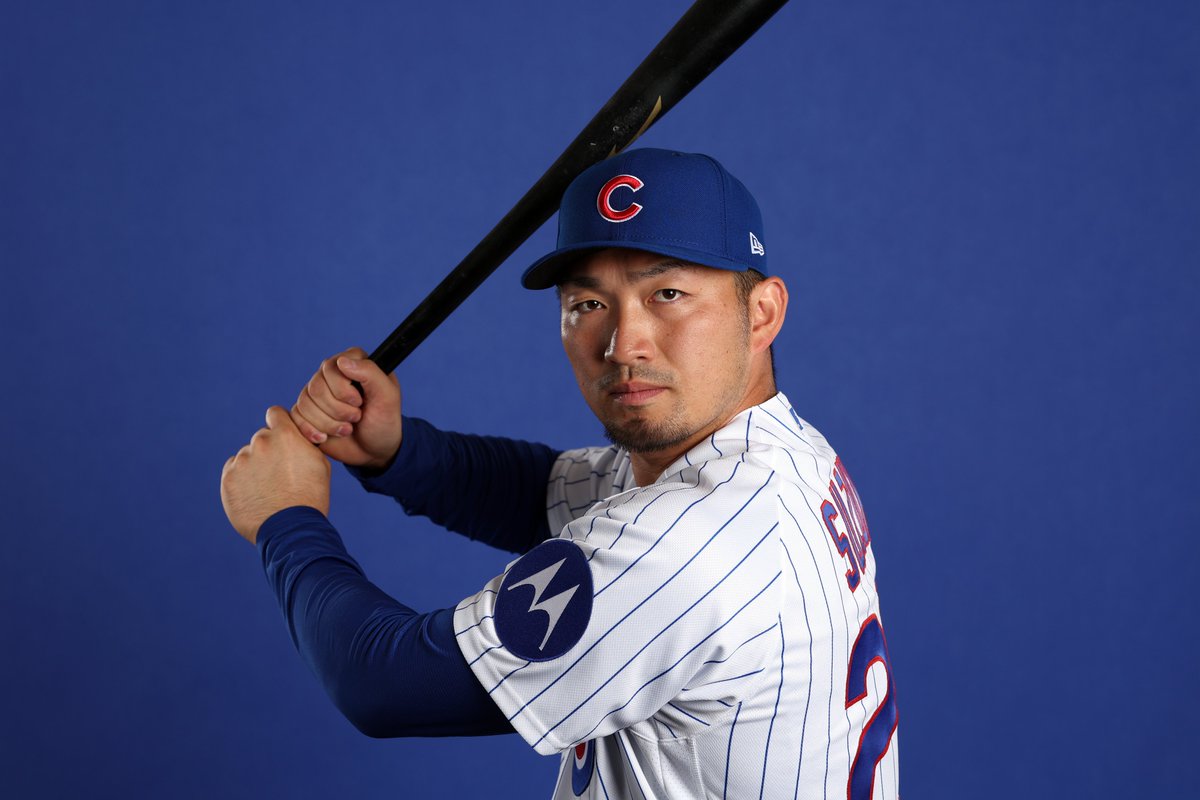 カブス ナインのフォトデー✨📸 #今永昇太 と #鈴木誠也 もカッコよく