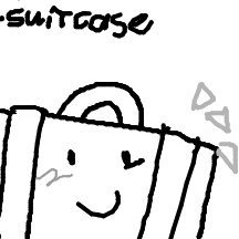 briefly suitcase ★ tweet media